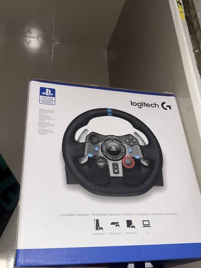 Logitech G29 and gear stick brand-new only open box. boxes available