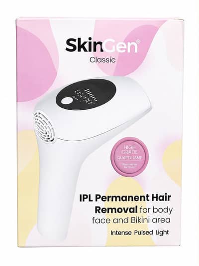SkinGen IPL Permanent Hair Removal device