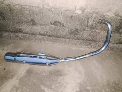 Yamaha YBR Genuine Chrome Silener