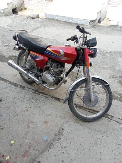cg honda 125  11 model for sale