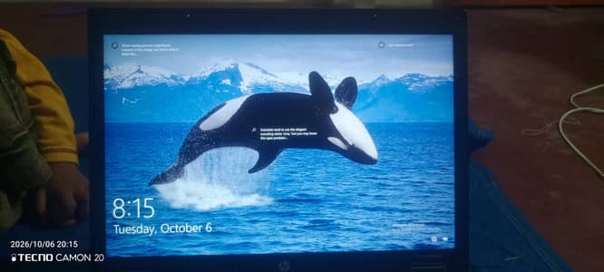HP laptop model 8740W
