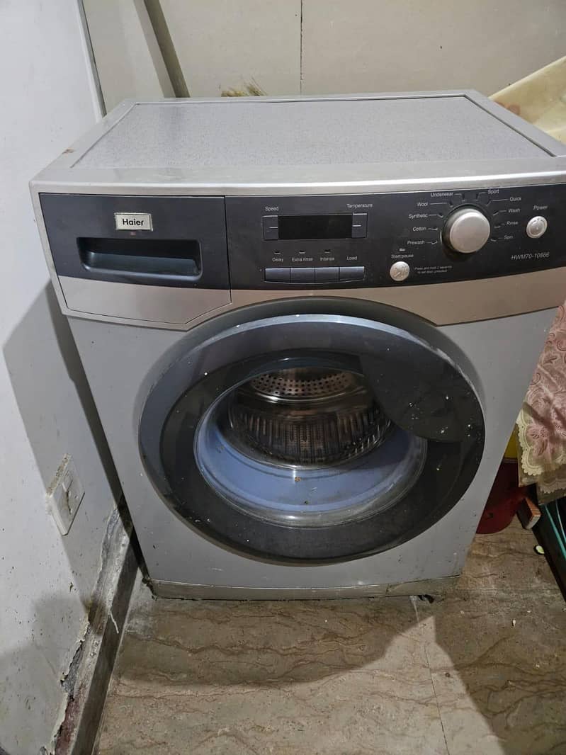 Automatic machine front loaded 1