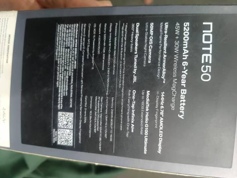 Infinix Note 50 7