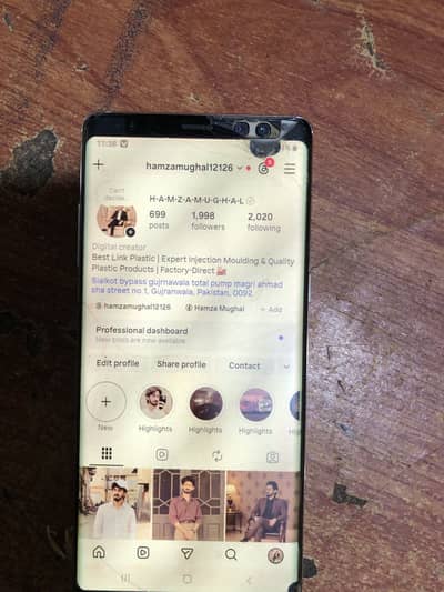 Samsung Mobile Note 8