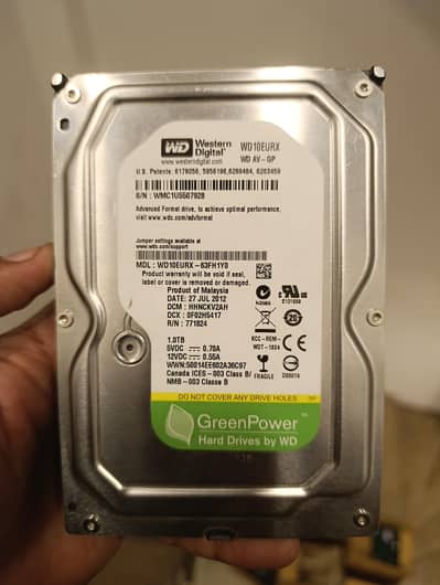 Wastern Digital Hard drive 1TB