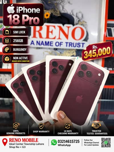 iPhone 18 Pro 256Gb Jv