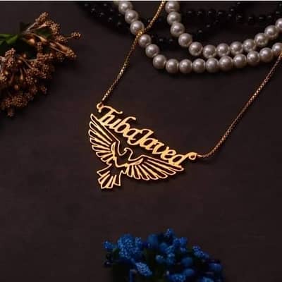 Custom Name Necklaces - Gold Plated Jewelry (All Names Available)
