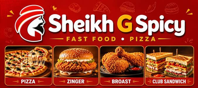 Chef of Zinger burger & Sandwich for fast food restaurants