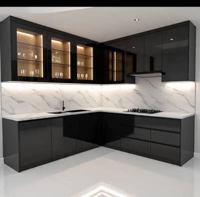 Wood work - Wooden cabins- Tv units - Wooden wall designs