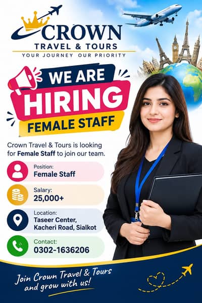 Office management dealing customers
