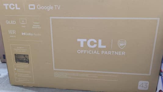 TCL 43 Inch Qled original Box pack