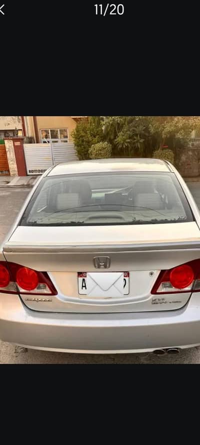 Honda Civic 2011 model contact number:0300 4785202