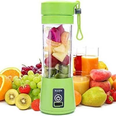 Juicer Blender 6 Blades USB Portable 380ml Mini Fruit Bottle Juicer S