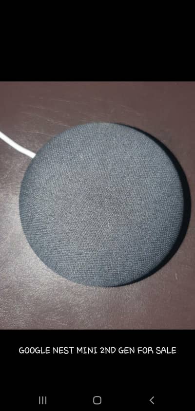 GOOGLE Nest Mini 2nd Generation Just Like New