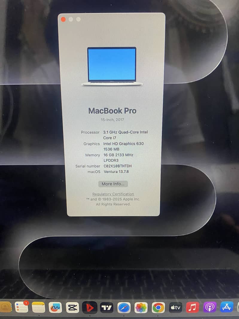 Macbook pro 16 inch 2017 2