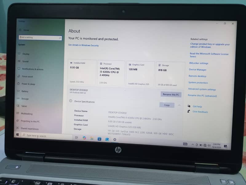 Core i5 6th generation 1