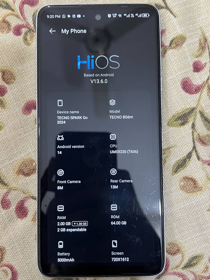 Tecno Spark Go 4