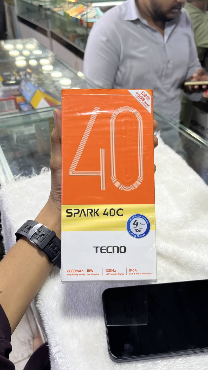 Techno Spark 40c new condition 6