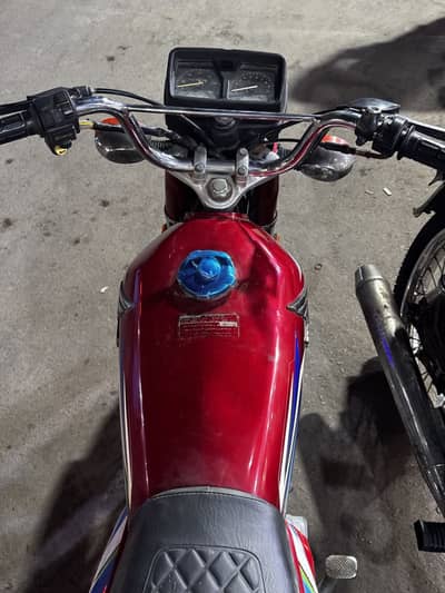 Honda CG 125 2021 converted to 2023