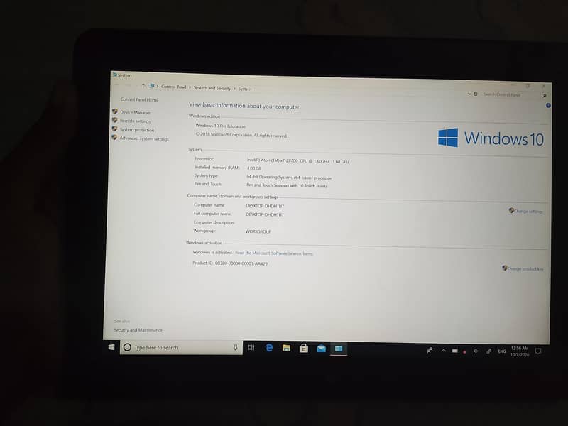 NEC WINDOW TABLEET 2