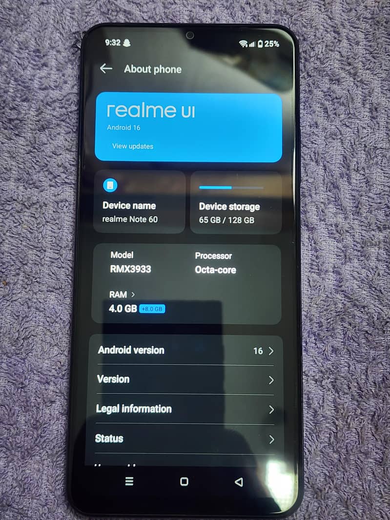 Realme Note 60 4