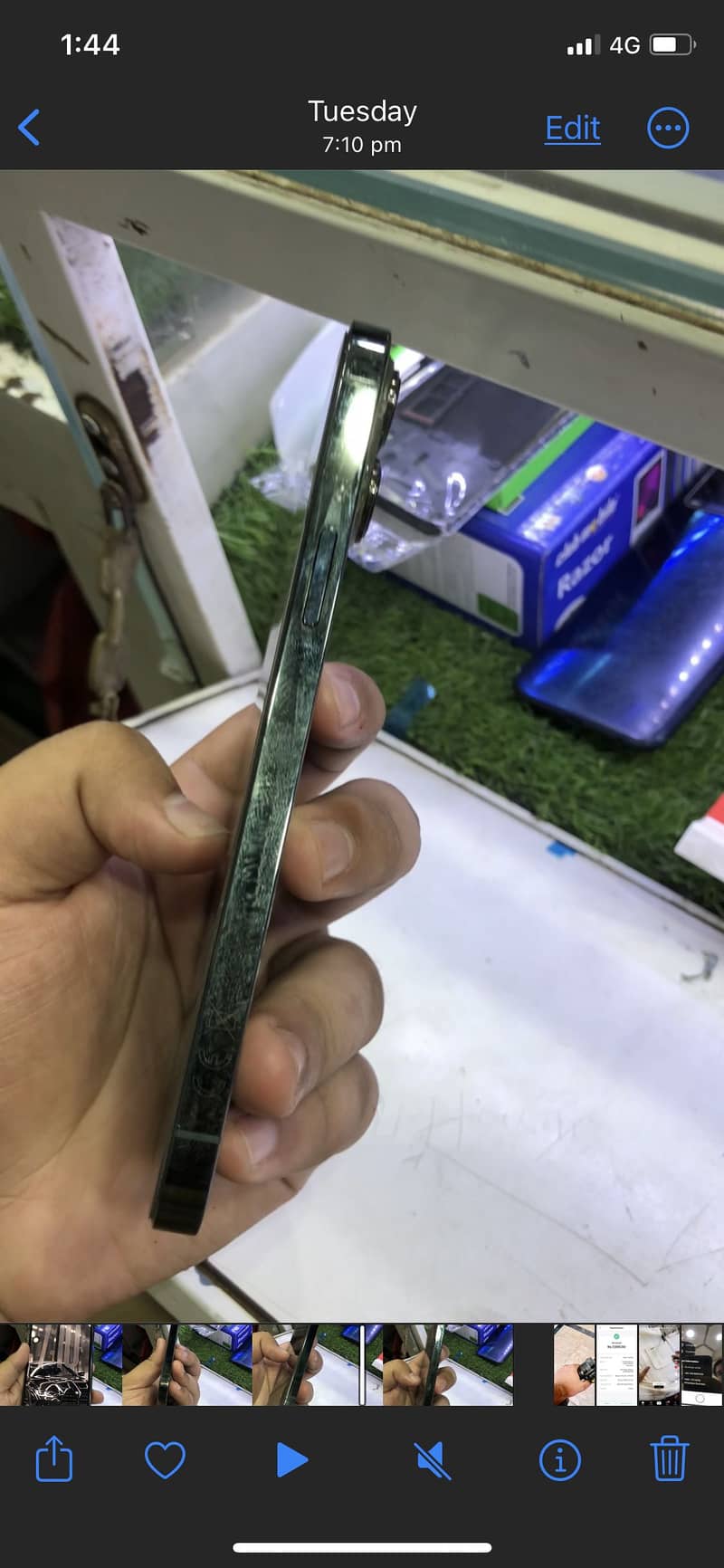 Iphone 13 pro max used 9
