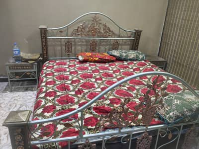 iron bed