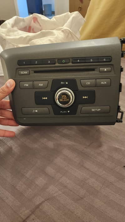 Honda civic rebirth CD PLAYER, FM. Amplifier multimedia (Original)