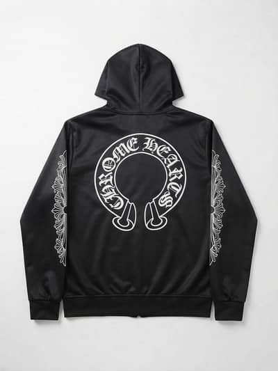 Chrome Hearts Unisex Streetwear Tracksuit / Hoodie
