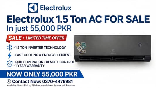 1.5 Ton AC (UPS Py B Chal Jata Ha) Urgent Sale
