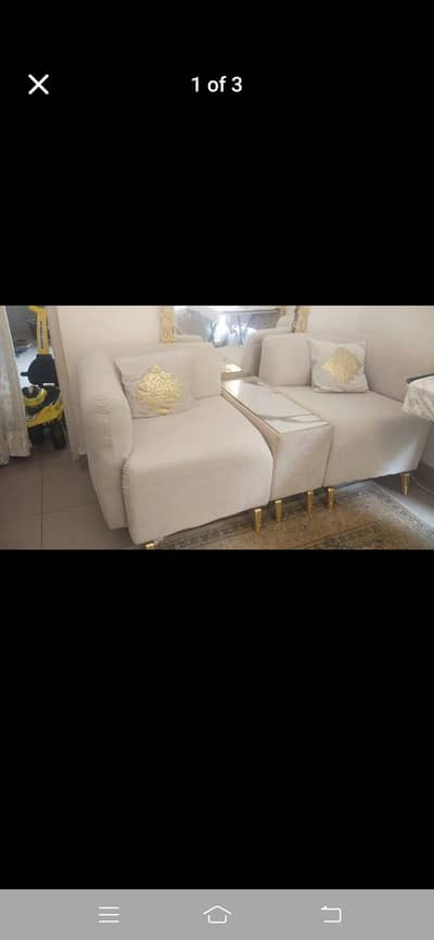 two coffe chairs with table