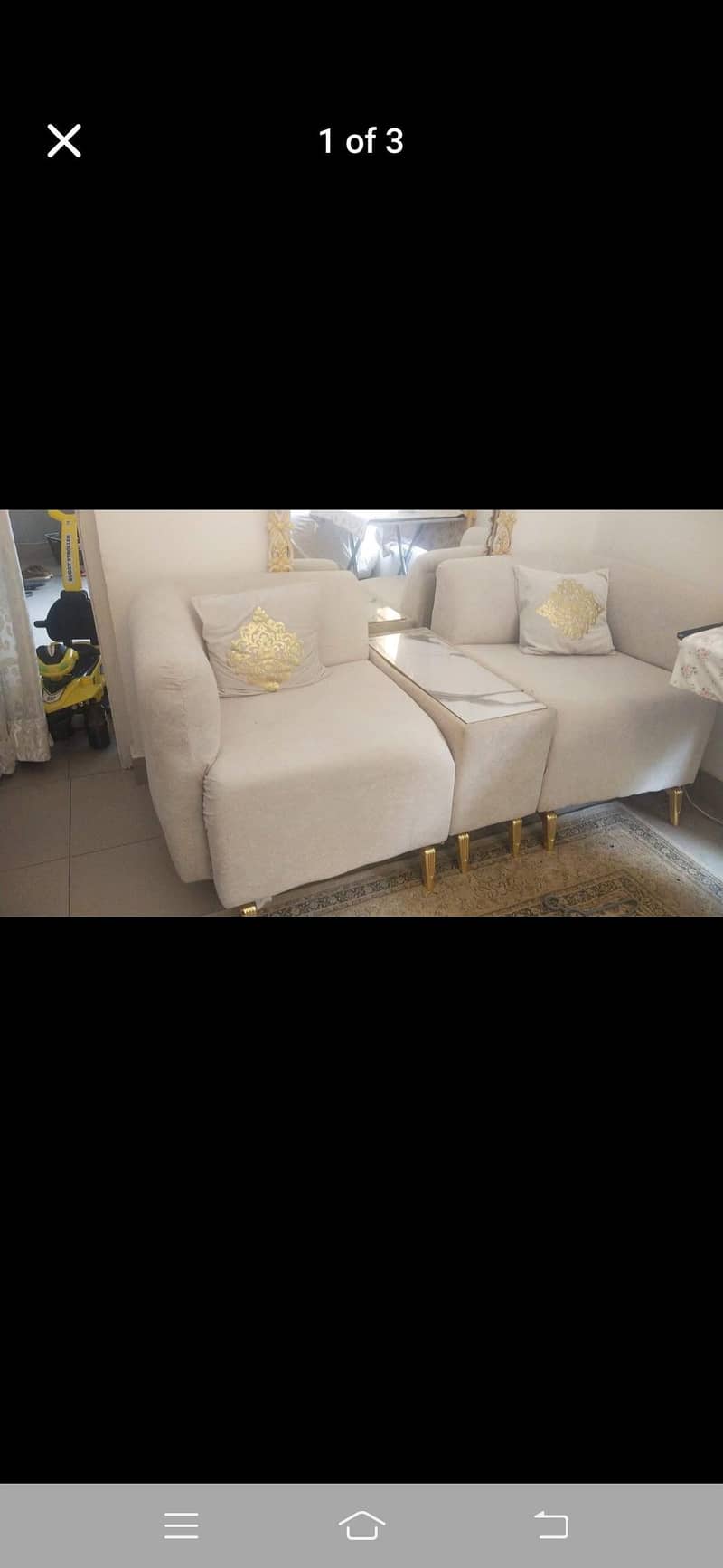 two coffe chairs with table 0