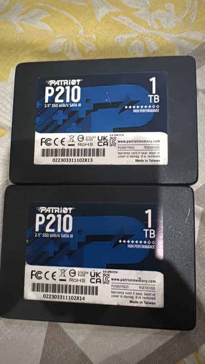 Patriot P210 1Tb sata ssd for sale