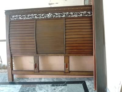 wooden bed on sale