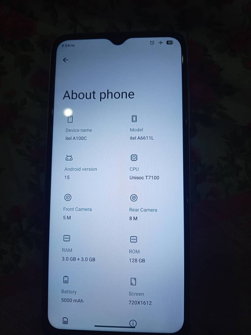 Itel Value 100s 2