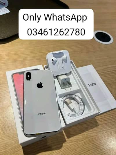 Apple iPhone X PTA approved with box farsal