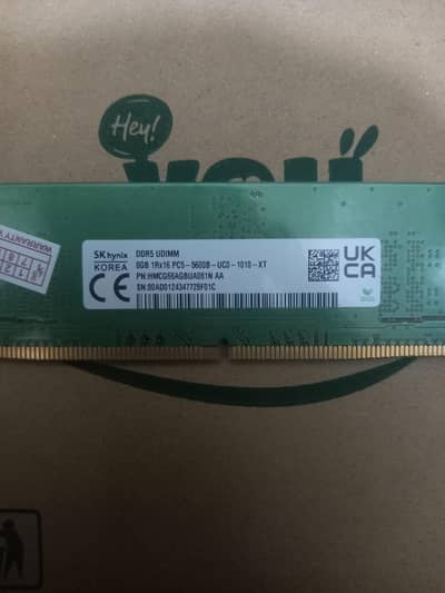 8GB DDR5 5600MHz Desktop RAM SK Hynix OEM