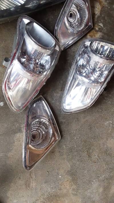 Toyota corolla crystal lights 2009