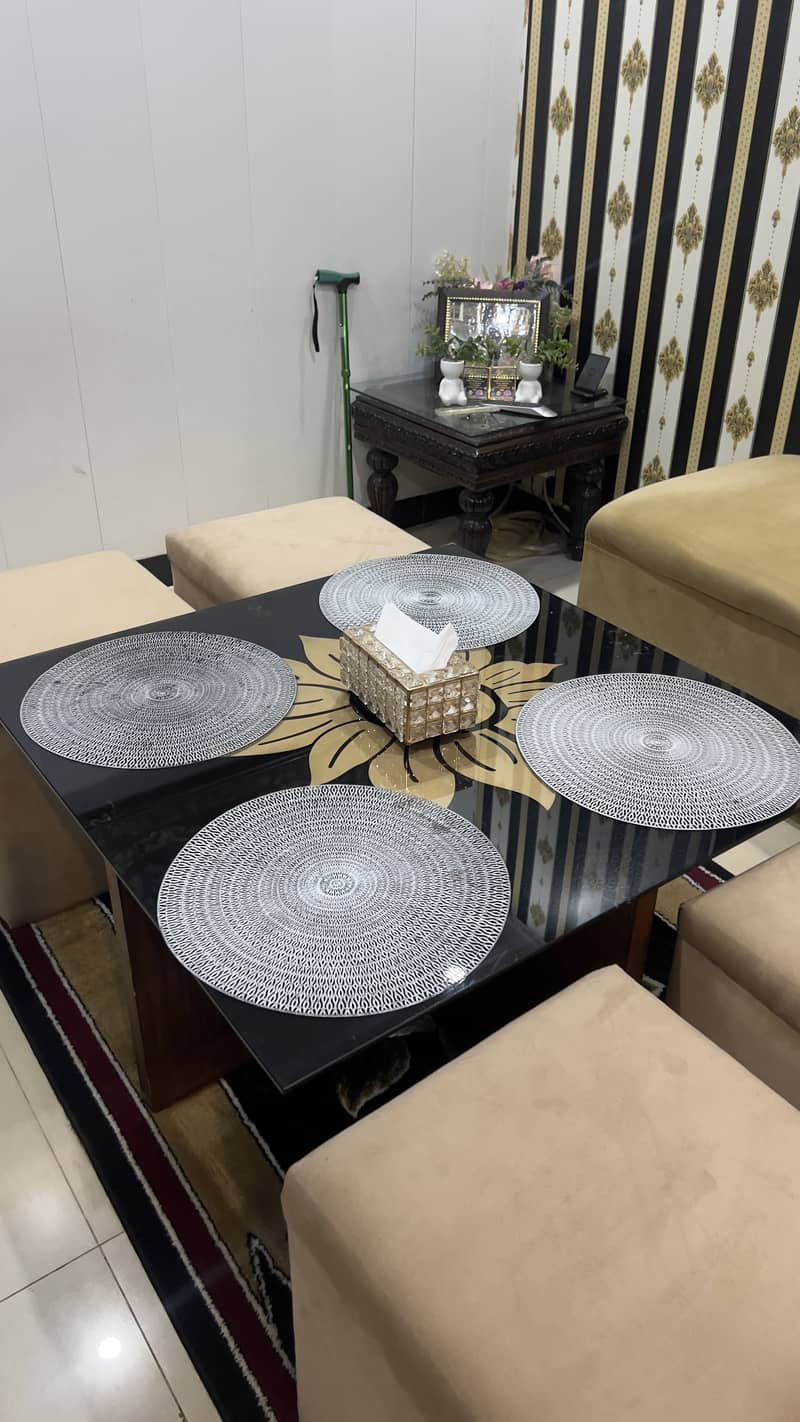 Glass table 0