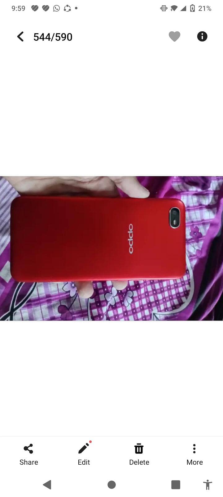 Oppo A1k 4