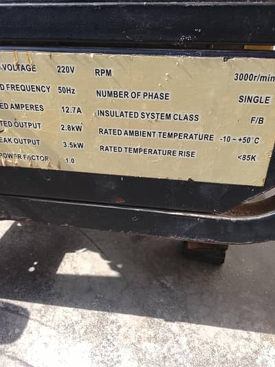 3kva generator Gas petrol khuriawala
