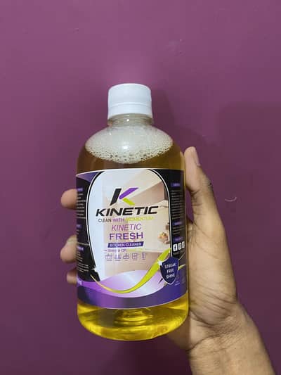 KINETICS CLEAN WITH MOMENTUM   Kinetic Kitchen cleaner