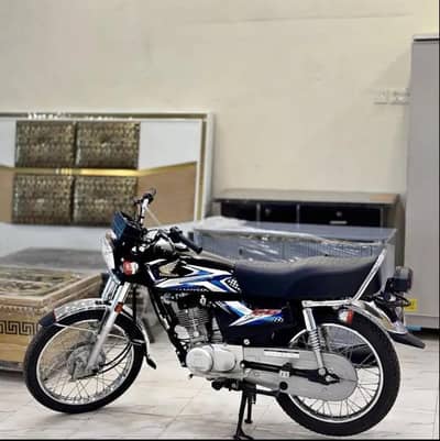 Honda CG 125 Model 2025 With Complete Original Documents Biomatric!
