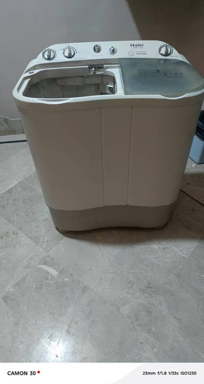 Haier washing machine