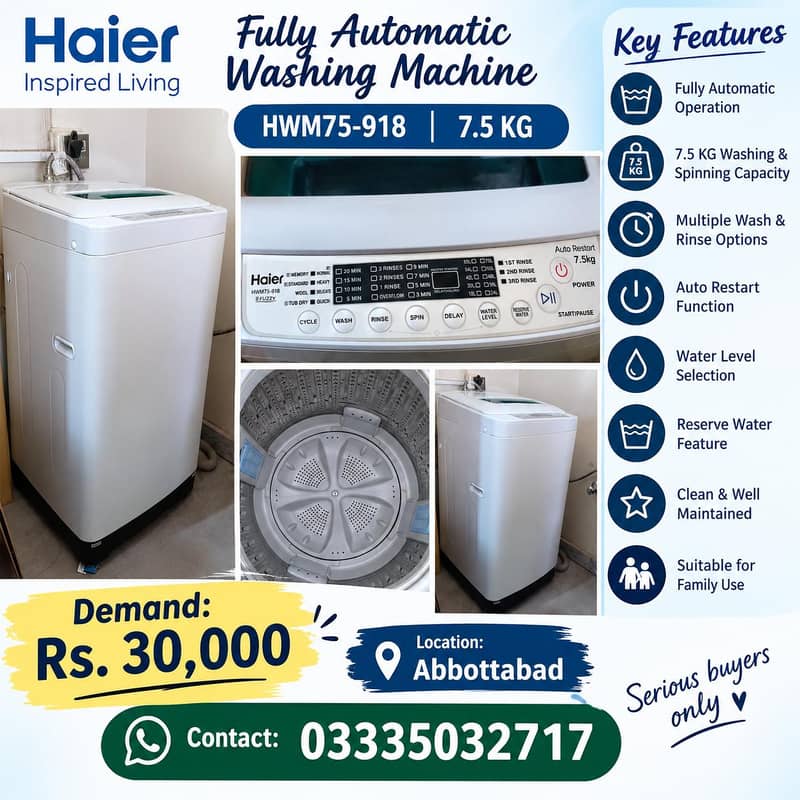 Automatic washing machine 0