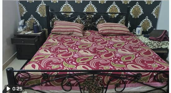Iron King sized Bed