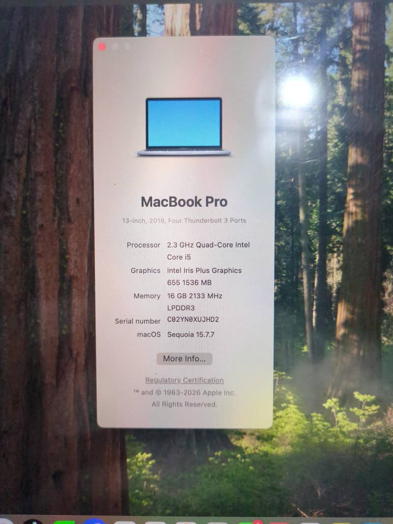MacBook pro 2018 2