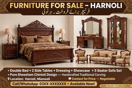 Bed set brand new 1 month use