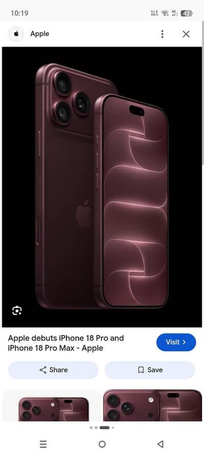 Apple iPhone 18 Pro Max