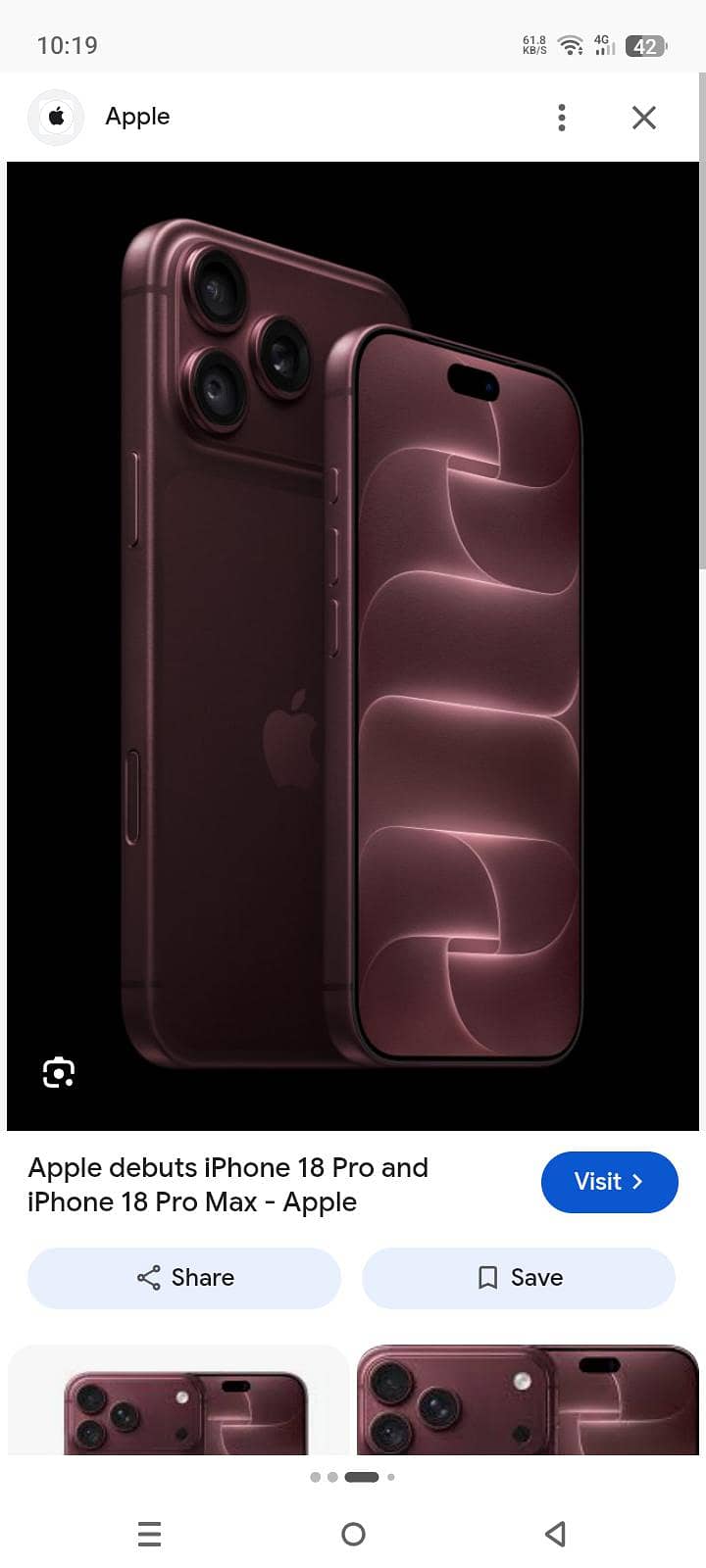 Apple iPhone 18 Pro Max 0